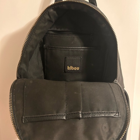 HIBOU black mini backpack - Picture 2 of 3